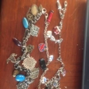3 Charm Bracelets Bundle- 62 $40 or $35 w/offer